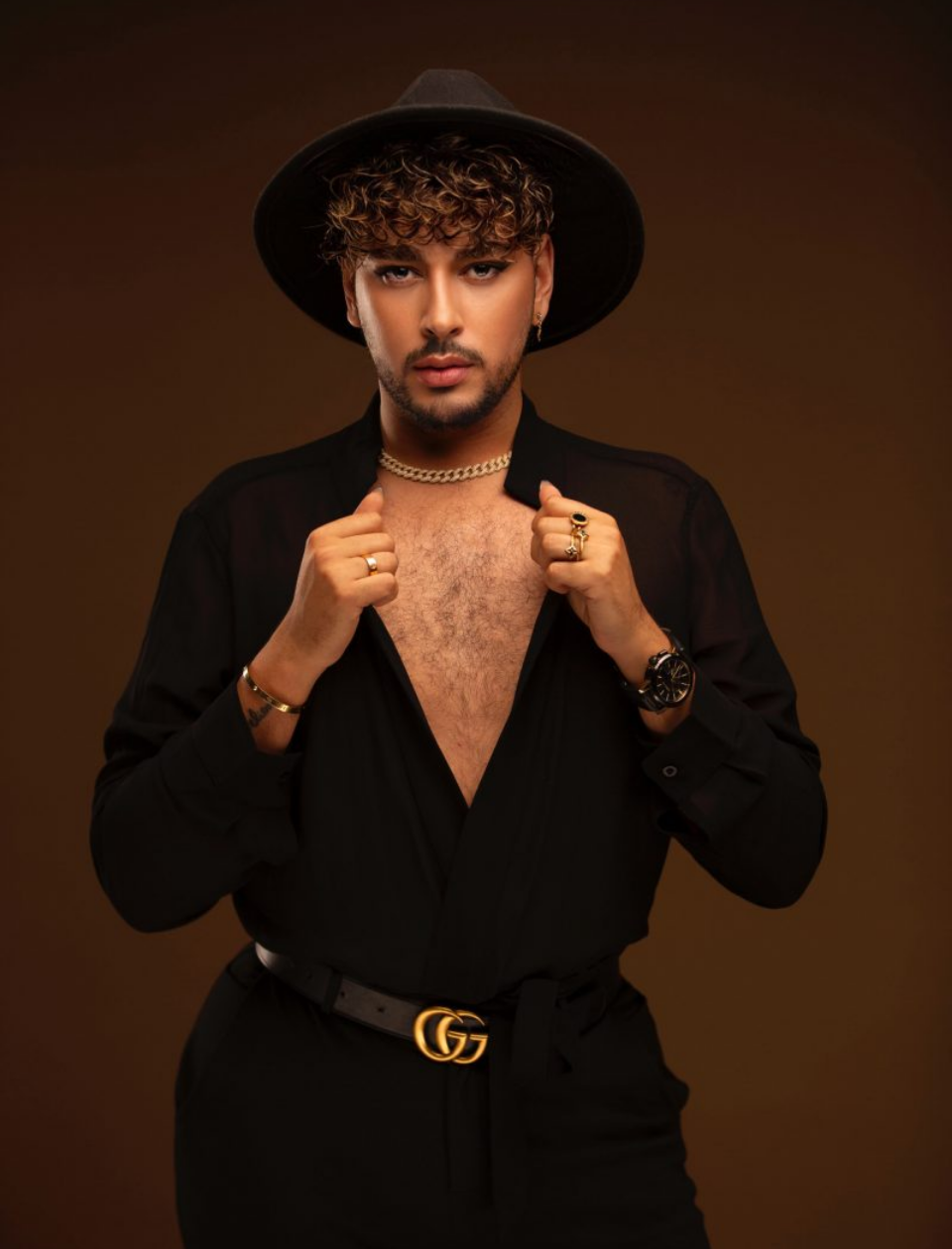 Anwar in der Beauty Lounge
